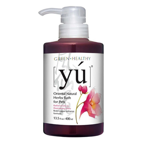 YU Red/Copper Enhance Formula Dog Shampoo | Perromart Online Pet Store Singapore