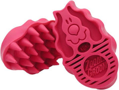 Kong ZoomGroom Raspberry Comb (Small & Regular) - Perromart