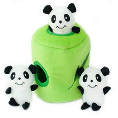Zippypaws Burrow Panda 'n Bamboo Dog Toy | Perromart Online Pet Store Singapore