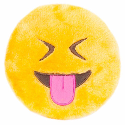ZippyPaws Squeakie Emojiz Tongue Out Dog Toy | Perromart Online Pet Store Singapore