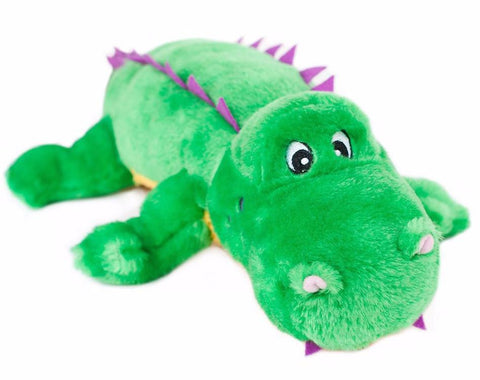 ZippyPaws Grunterz Alvin the Alligator Dog Toy | Perromart Online Pet Store Singapore