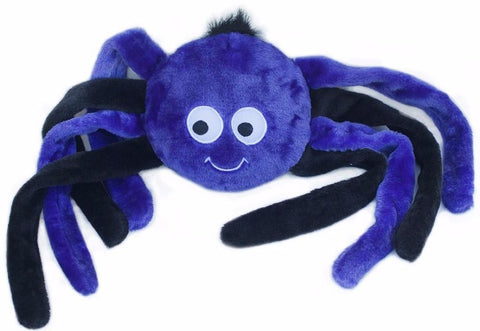 ZippyPaws Halloween Grunterz Purple Spider Dog Toy | Perromart Online Pet Store Singapore