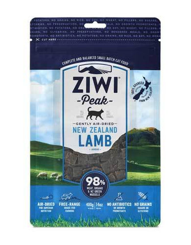 Ziwi Peak Lamb Air Dried Cat Food ( 400gm ) | Perromart Online Pet Store Singapore