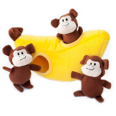 Zippypaws Burrow - Monkey 'n Banana - Perromart