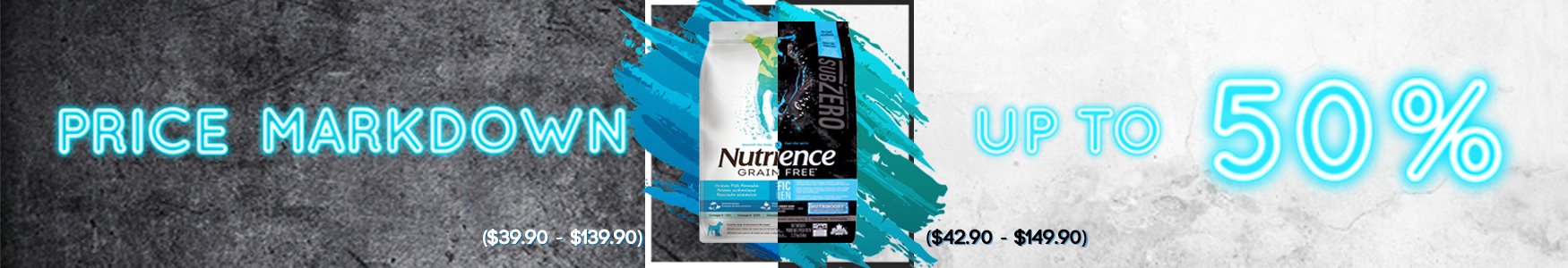 Nutrience 50% off!