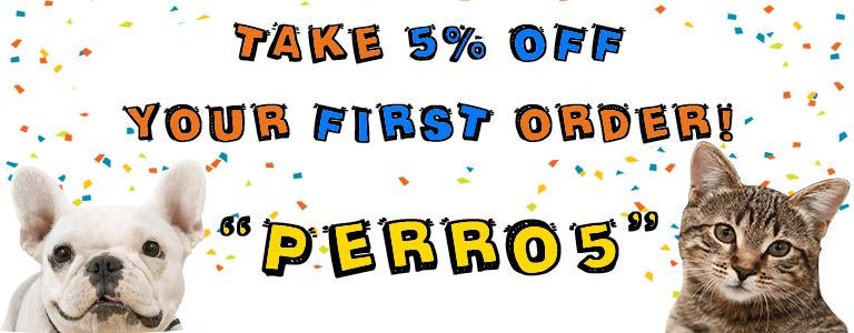 5% OFF Your First Order!
